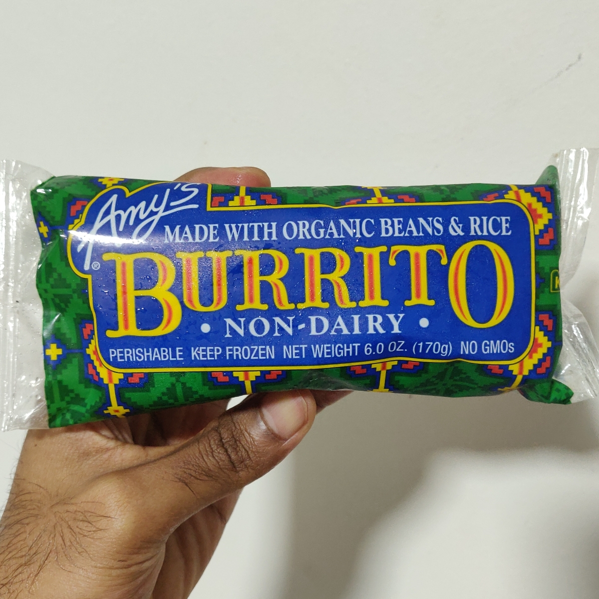 Amy’s Amy’s NonDairy Organic Burrito with Beans & Rice Reviews abillion