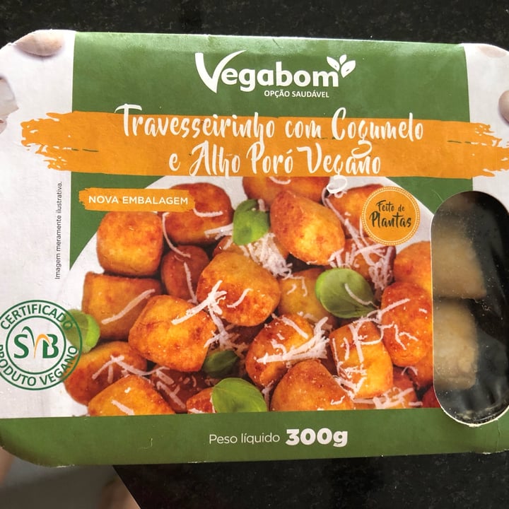 review photo of Vegabom Travesseirinho com cogumelo e alho poró shared by @ritasurrage on 28 Aug 2022 - review