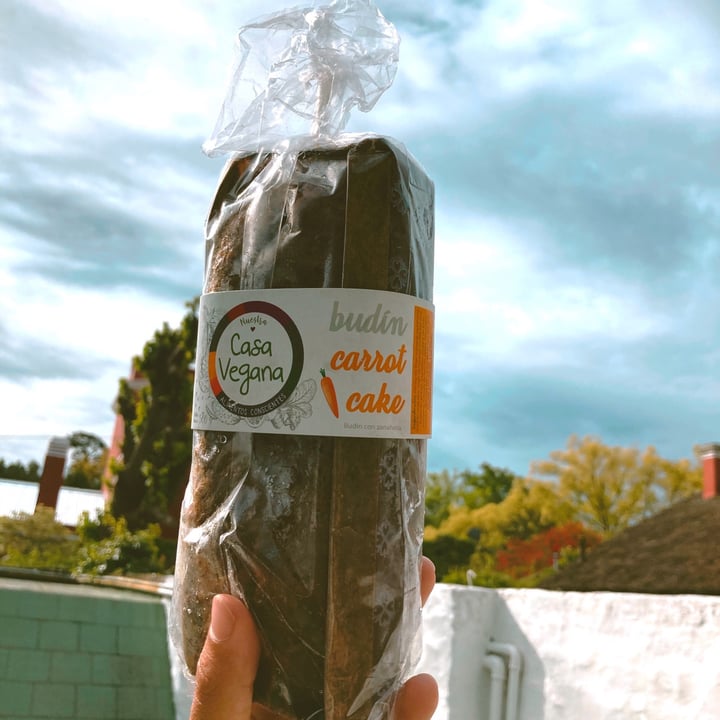 photo of Casa Vegana Budín Carrot Cake shared by @camisuarezc on  21 Oct 2020 - review