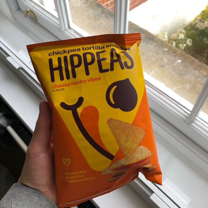 photo of Hippeas Cheesy Nacho Vibes  Flavored Tortilla Chips shared by @yourlocalvegan on  30 May 2021 - review