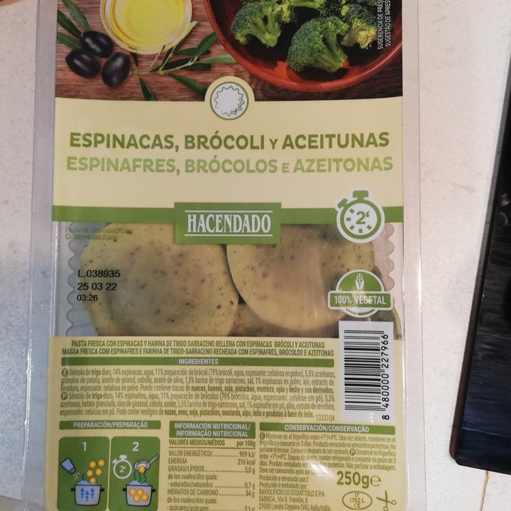 review photo of Hacendado Pasta fresca shared by @pau9099 on 20 Feb 2022 - review