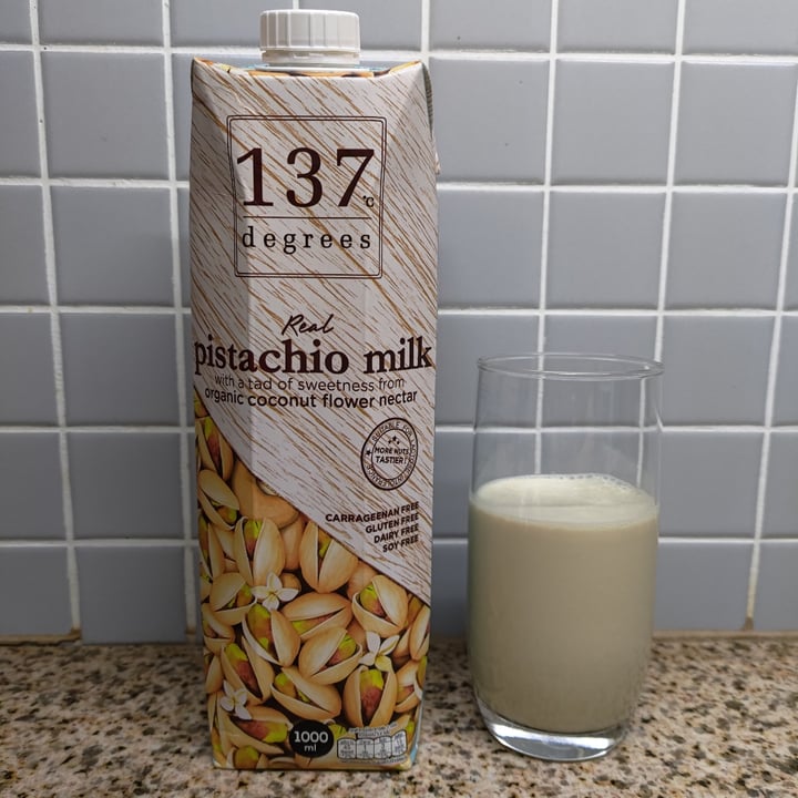 photo of 137 degrees Pistachio Milk shared by @stevenneoh on  11 May 2021 - review