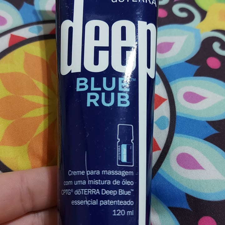 photo of dōTERRA Deep Blue Lotion shared by @silvieira on  11 May 2022 - review