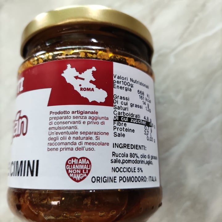 photo of Ivegan Pesto dei cimini shared by @obywan on  29 Mar 2022 - review