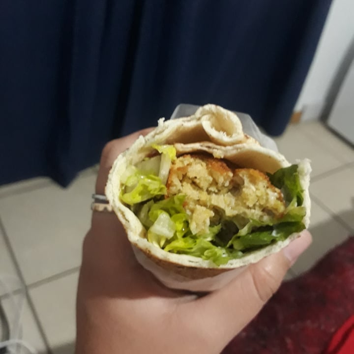 review photo of Casa De Shawarma Sandwich de falafel shared by @sritavegan93 on 20 Sep 2021 - review