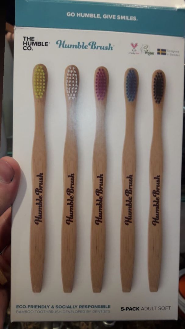 photo of Humble CO Toothbrush shared by @renatoff on  31 Mar 2020 - review