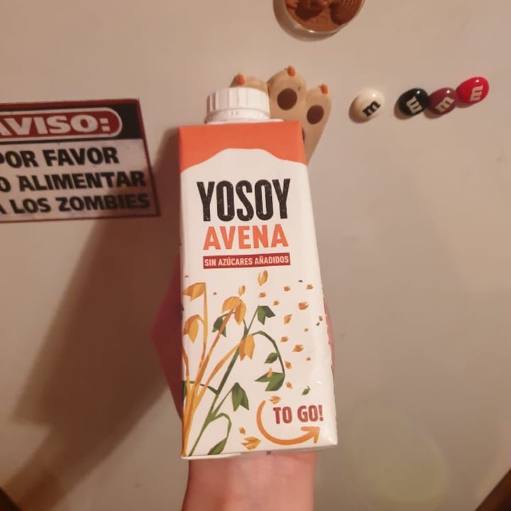 photo of Yosoy Leche de avena to go! shared by @na-vegan-te on  28 Sep 2021 - review