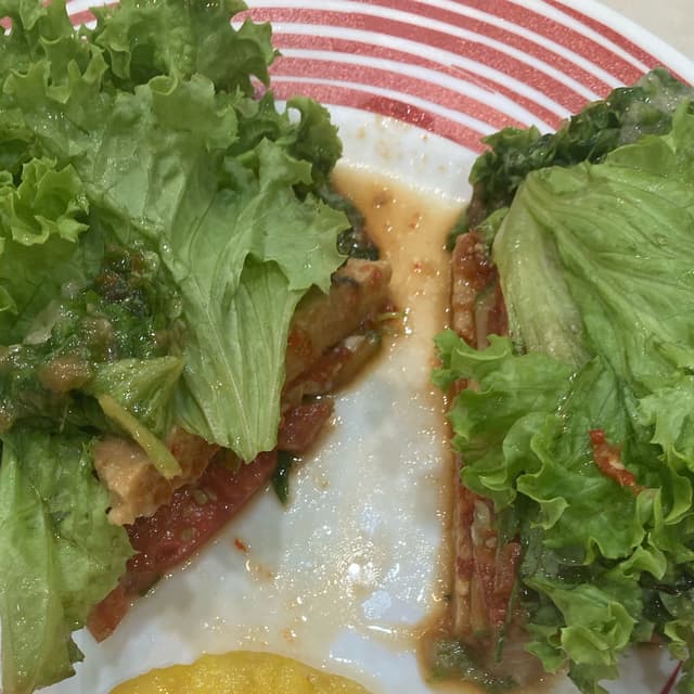Photo of the dish “Vegan Hainanese Chicken Burger”
