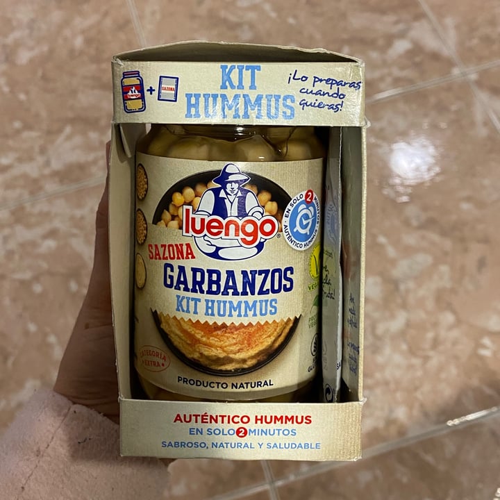 photo of Luengo Kit hummus shared by @lauraperezz on  12 Nov 2021 - review