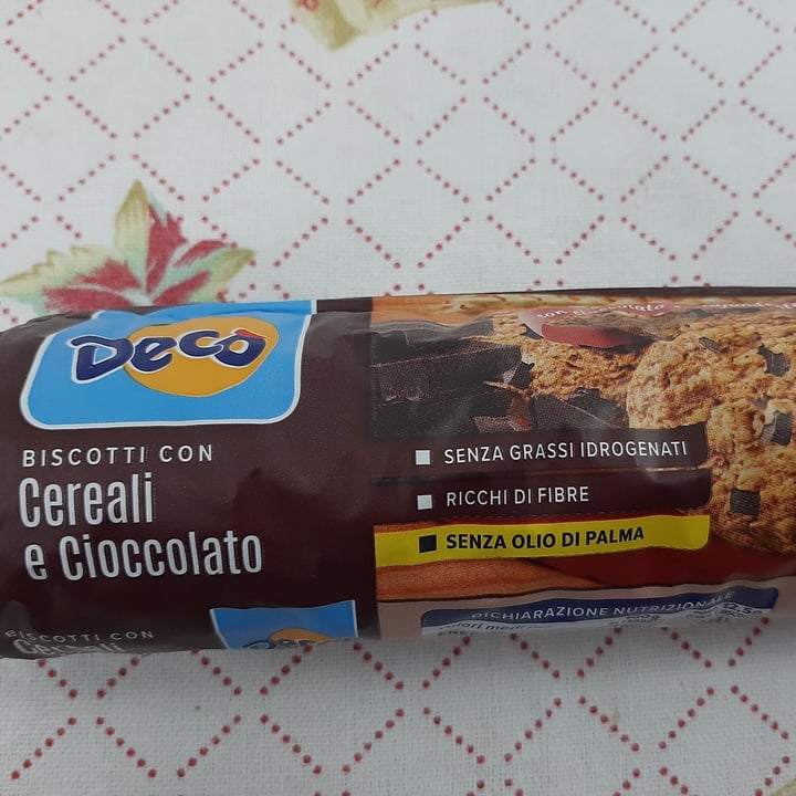 review photo of Decò biscotti cereali e cioccolato shared by @francesca529 on 23 Mar 2022 - review