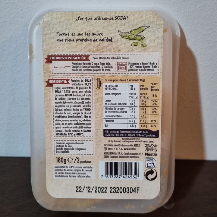 photo of Tivall Empanados a base de vegetales con proteína de soja shared by @nerymuny28 on  29 Nov 2022 - review