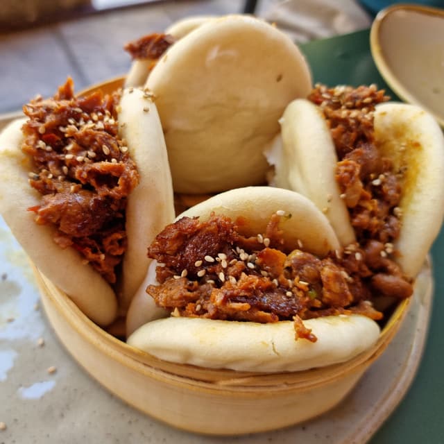 菜肴“gua bao”的照片