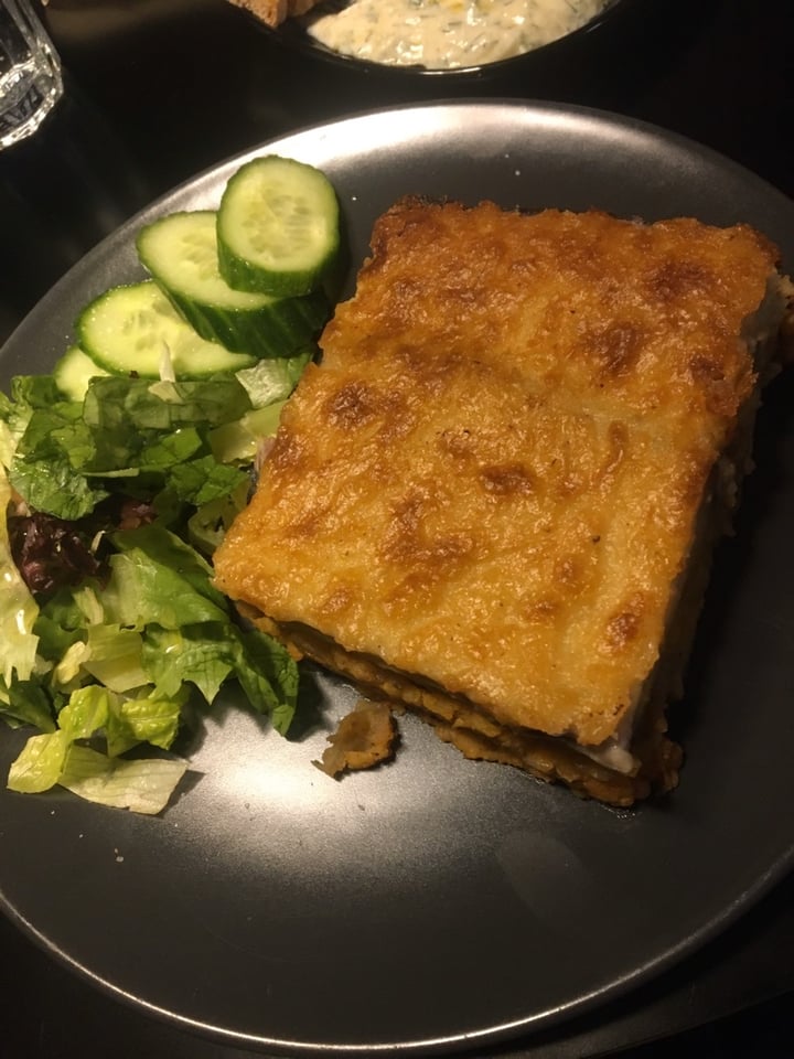 photo of Veganaki Vegan Moussaka with Red Lentils shared by @weganerin on  16 Apr 2020 - review