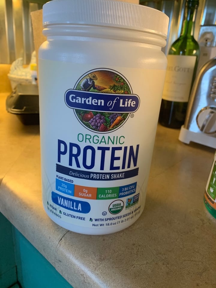 photo of Garden of Life Protein powder shared by @robrob on  22 Dec 2019 - review