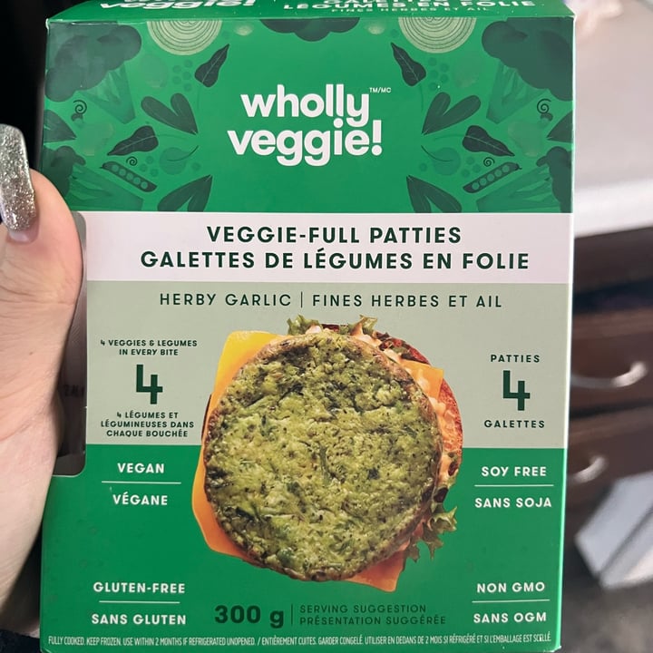 photo of Wholly veggie Veggie-ful Patties shared by @deathoverdecaf on  27 Mar 2022 - review