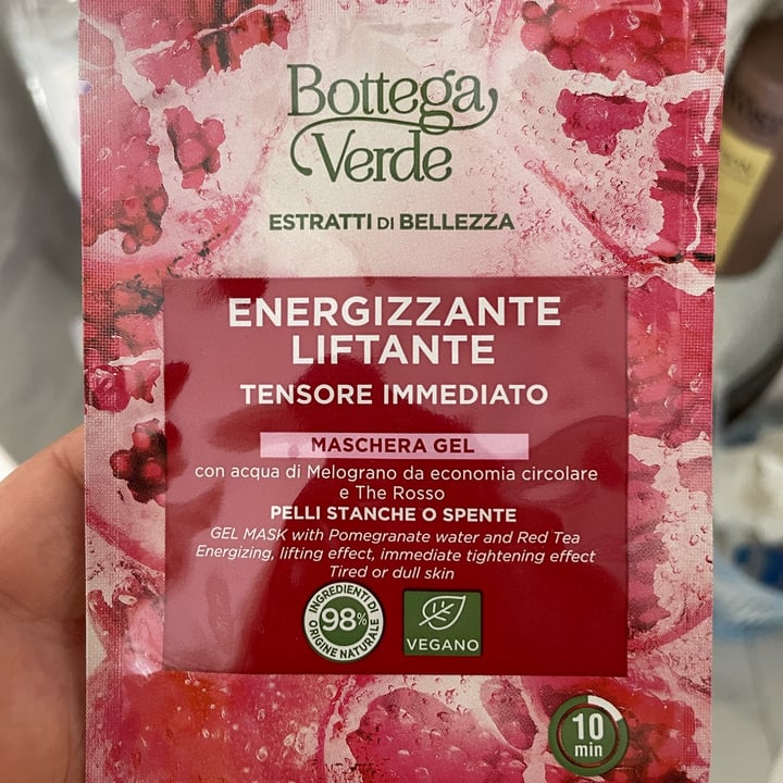 photo of Bottega Verde Maschera Gel Energizzante Liftante shared by @emilyfacc on  12 Jun 2022 - review