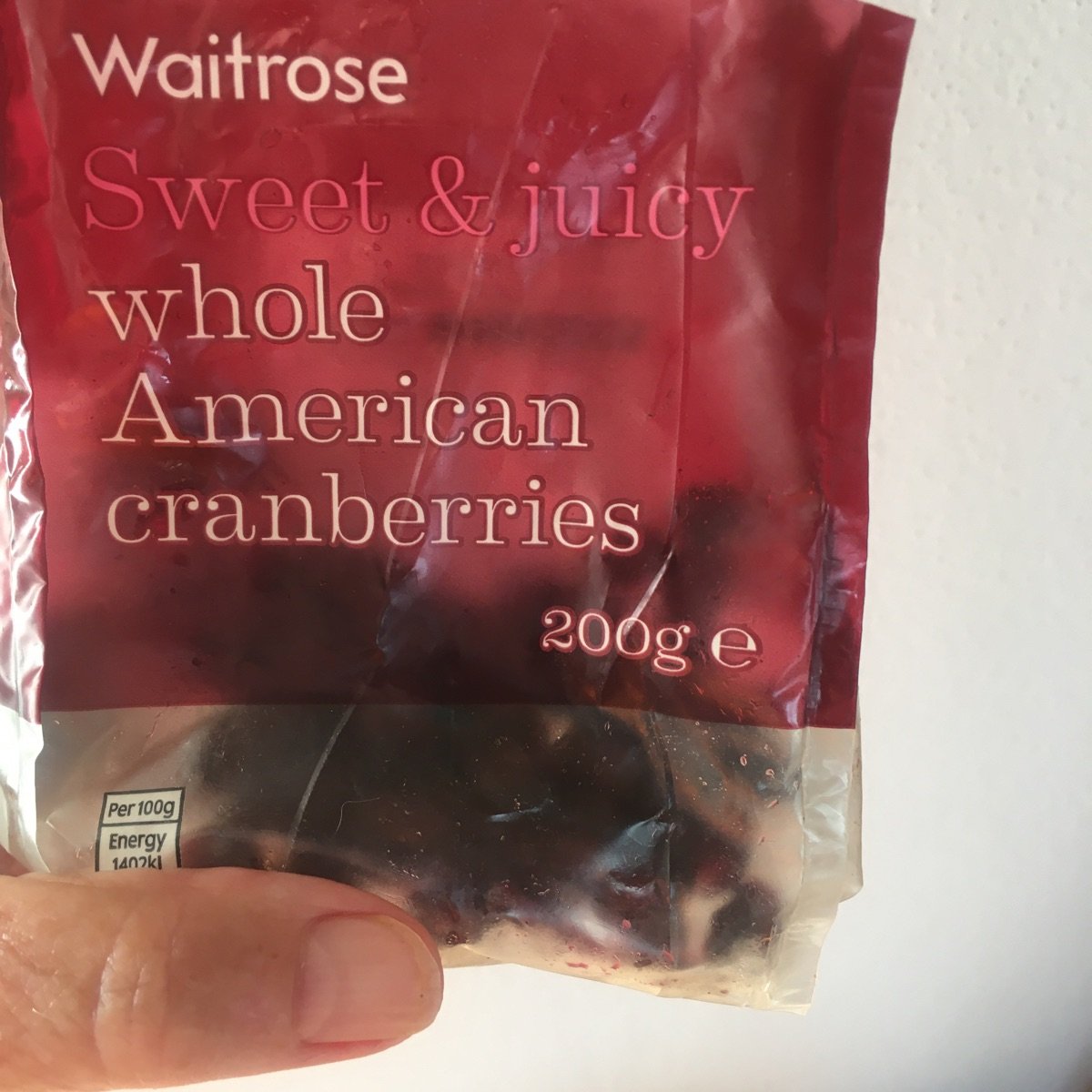 Waitrose whole American cranberries Reviews abillion