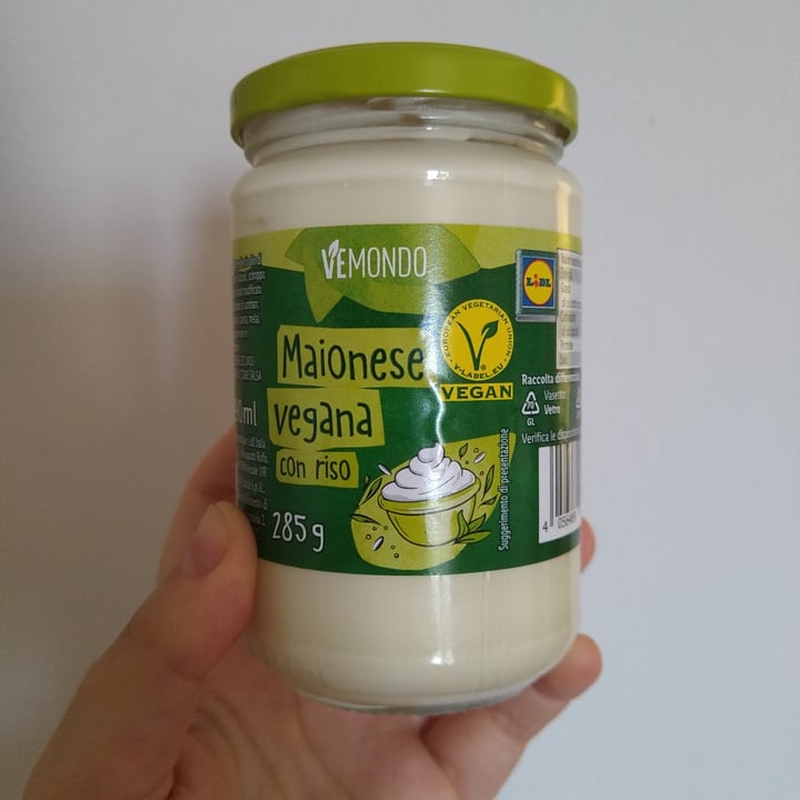 review photo of Vemondo Maionese vegana con riso shared by @emmaboz on 19 Jun 2022 - review