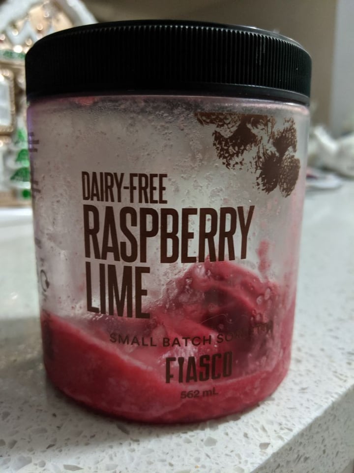 photo of Fiasco Raspberry Lime Sorbetto shared by @allisoneats on  30 Dec 2019 - review