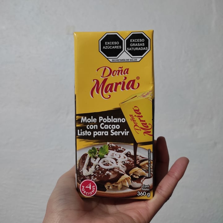 photo of Doña María Mole poblano con cacao shared by @muegan on  30 Jan 2022 - review