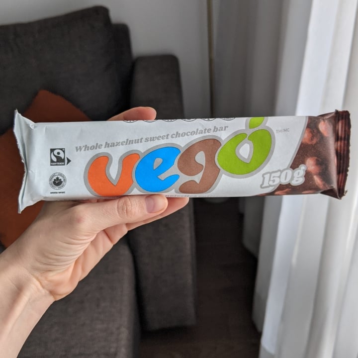 photo of Vego Whole Hazelnut Chocolate Bar (150g) shared by @audrey90 on  01 Dec 2021 - review