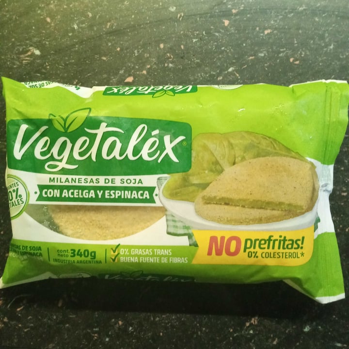 photo of Vegetalex Milanesa de Soja con Acelga y Espinaca shared by @mwlpi on  10 Jul 2021 - review