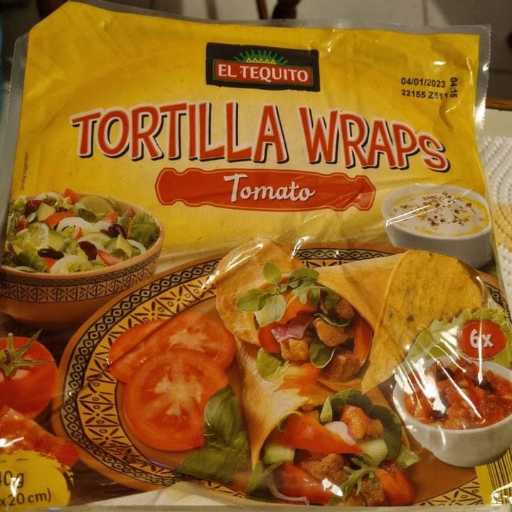 photo of El Tequito Tortilla wrap tomate shared by @francy82 on  19 Aug 2022 - review