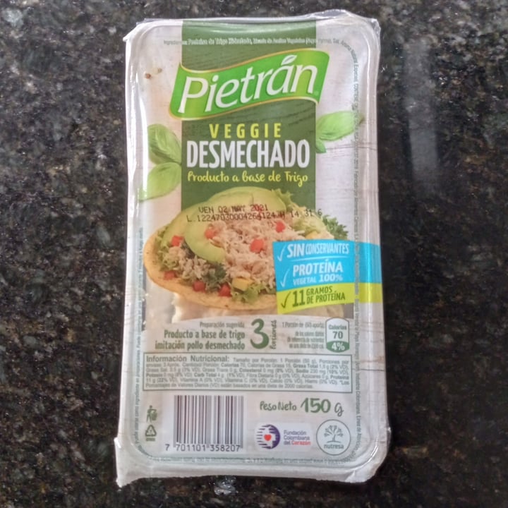 photo of Pietran Desmechado Veggie shared by @jasonreyes on  01 Jun 2021 - review