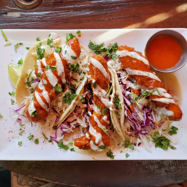 photo of Tucos Taco Lounge Buffalo Tempeh Tacos shared by @metalmel666 on  23 Oct 2019 - review
