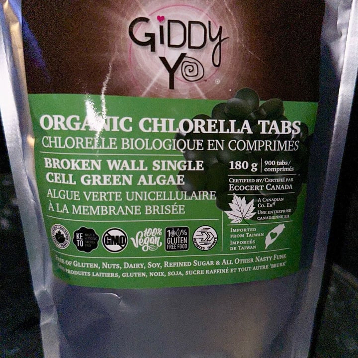 photo of Giddy Yo Chlorella Tabs Organic shared by @tanyalynn on  23 Nov 2022 - review