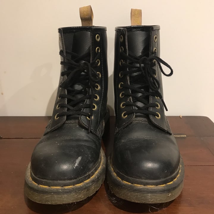review photo of Dr. Martens VEGAN 1460 FELIX LACE UP BOOTS shared by @theamicablevegan on 31 May 2020 - review