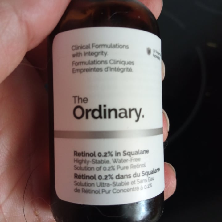 photo of The Ordinary Retinol 0.2% in Squalene shared by @lalocadelosgatos8 on  27 Sep 2021 - review