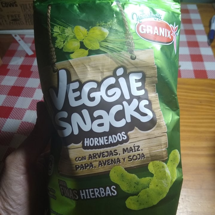 photo of Granix Veggie Snacks Horneados Finas Hierbas shared by @petumendes on  10 May 2021 - review