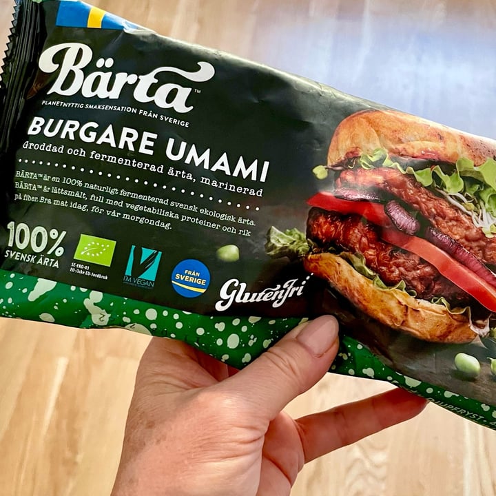 photo of Bärta Burgare umami shared by @veganmamisweden on  30 Jun 2022 - review