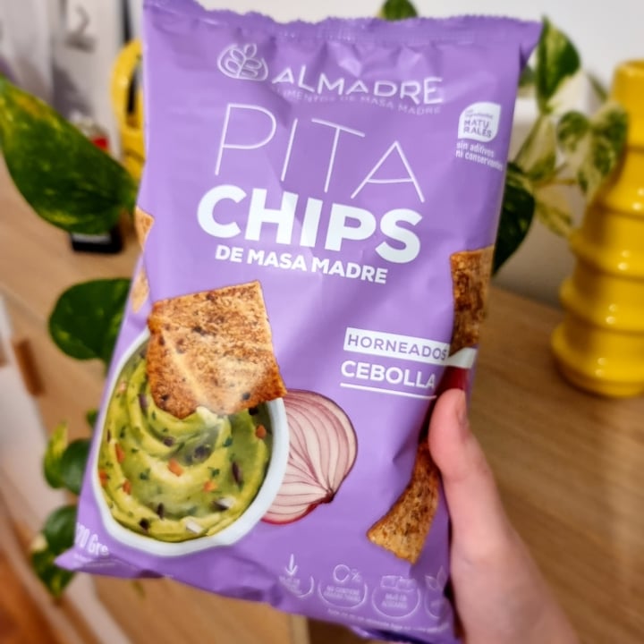 photo of Almadre Pita chips de cebolla shared by @soyvelen on  02 May 2022 - review