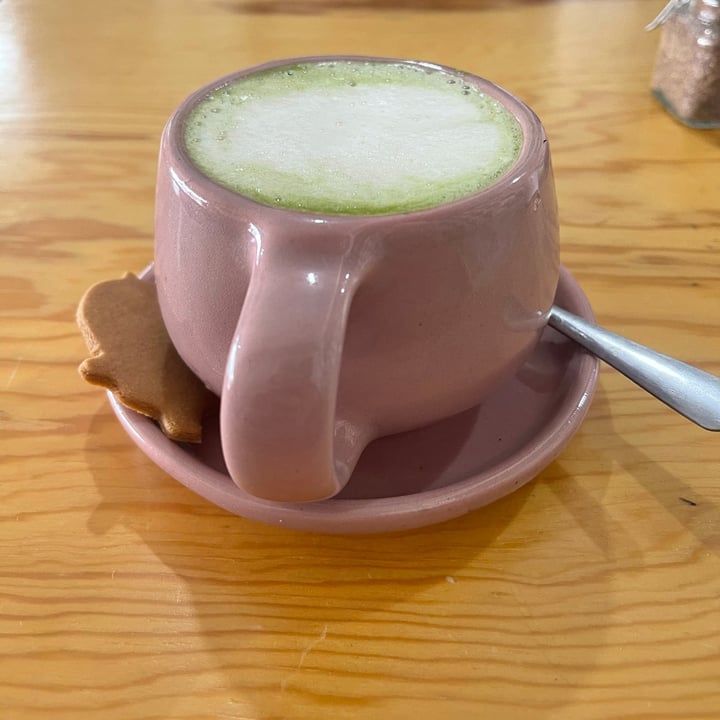 photo of Choclo y Maíz Cocina vegana Matcha Latte shared by @vivicmrnp on  07 Mar 2022 - review