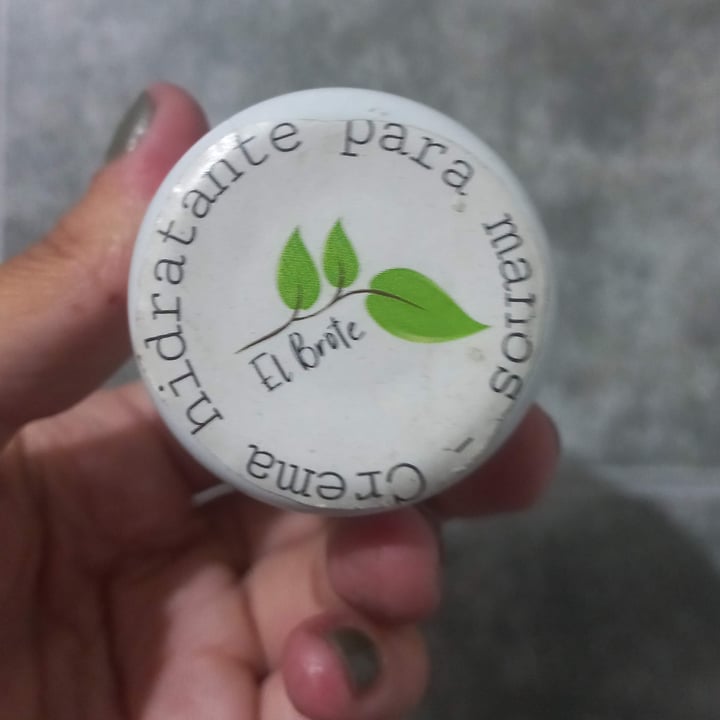 photo of El brote Ecológico Crema Hidratante Para Manos shared by @calabazaculturalok on  18 Dec 2022 - review