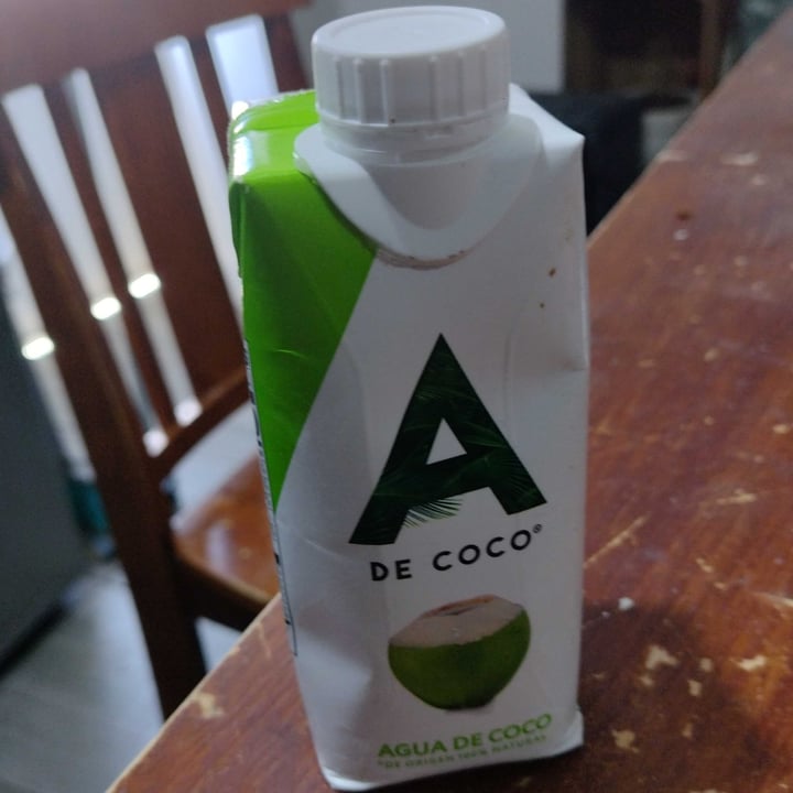 photo of A de Coco Agua de coco shared by @marianaherrr on  02 Oct 2021 - review