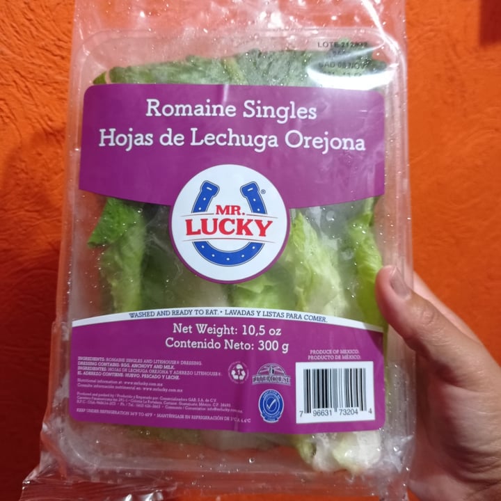 photo of Lucky Hojas de lechuga orejona shared by @bettyska on  11 Nov 2021 - review