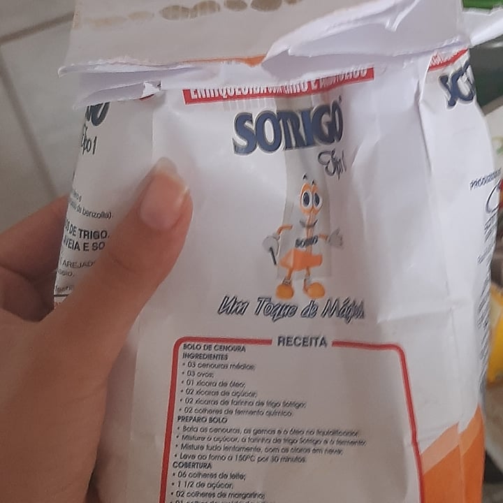 photo of Só trigo Farinha de trigo shared by @cyyyyynthia on  03 Nov 2021 - review