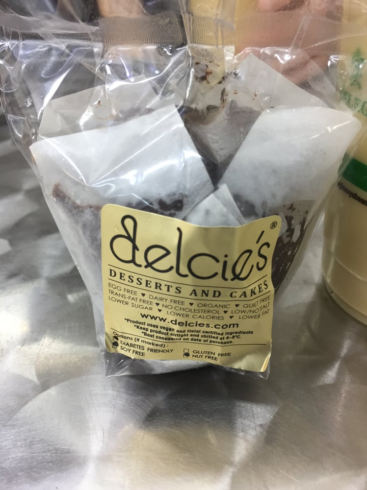 photo of Delcie's Desserts and Cakes Vegan Chocolate Molten Muffin shared by @alaine on  16 Nov 2018 - review