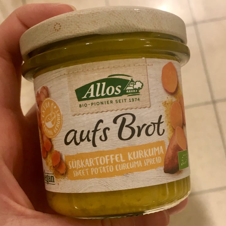 review photo of Allos Sweet Potato Curcuma Spread shared by @meerliebe on 21 Oct 2021 - review