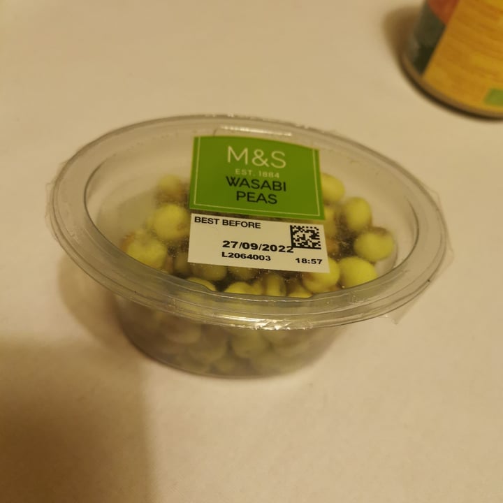 photo of Marks & Spencer Food (M&S) Wasabi Peas shared by @silviacov on  18 Apr 2022 - review