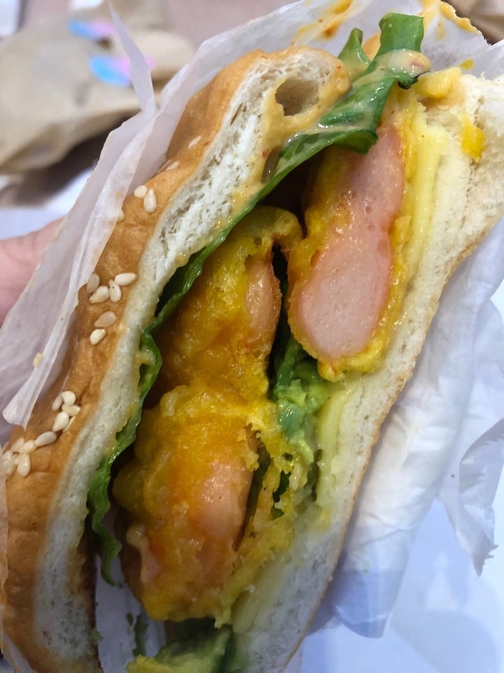 photo of VeGreen Burger Shrimp Burger shared by @courtlynn on  05 Feb 2020 - review