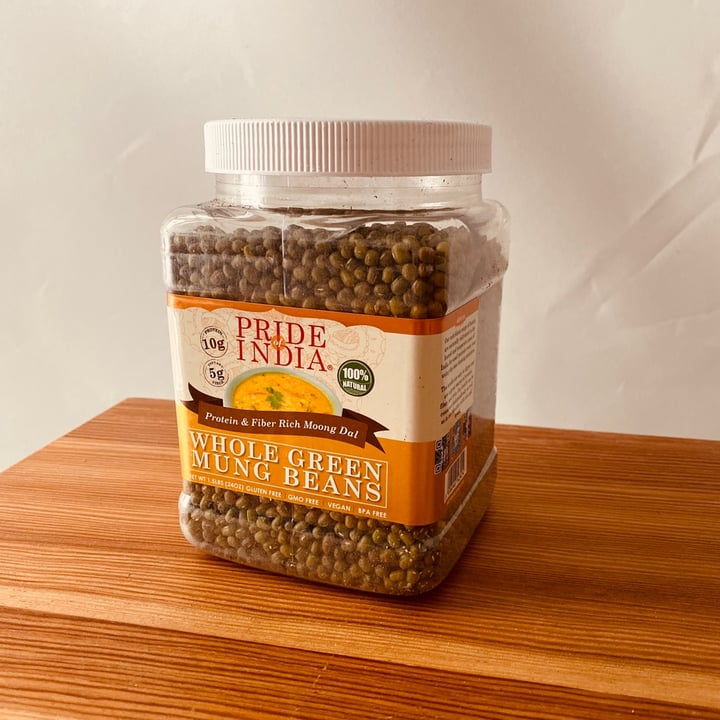 photo of Pride of india Whole green mung beans shared by @mariannaking on  12 Oct 2020 - review