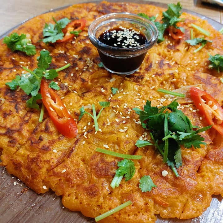 photo of Saute-San Kimchi Pancake shared by @iloveveggies on  13 Oct 2022 - review