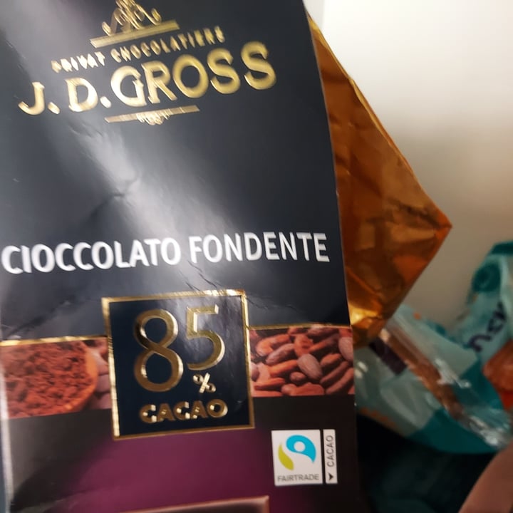 review photo of J. D. Gross Cioccolato fondente 85% shared by @vantop on 09 Jun 2022 - review