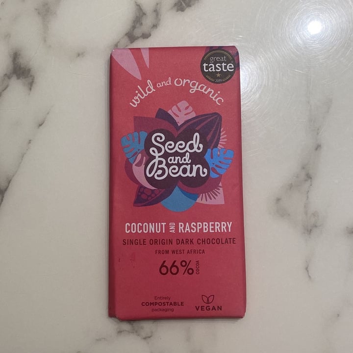 photo of Seed and Bean Coconut & Raspberry  shared by @luciakopp on  31 Jan 2023 - review