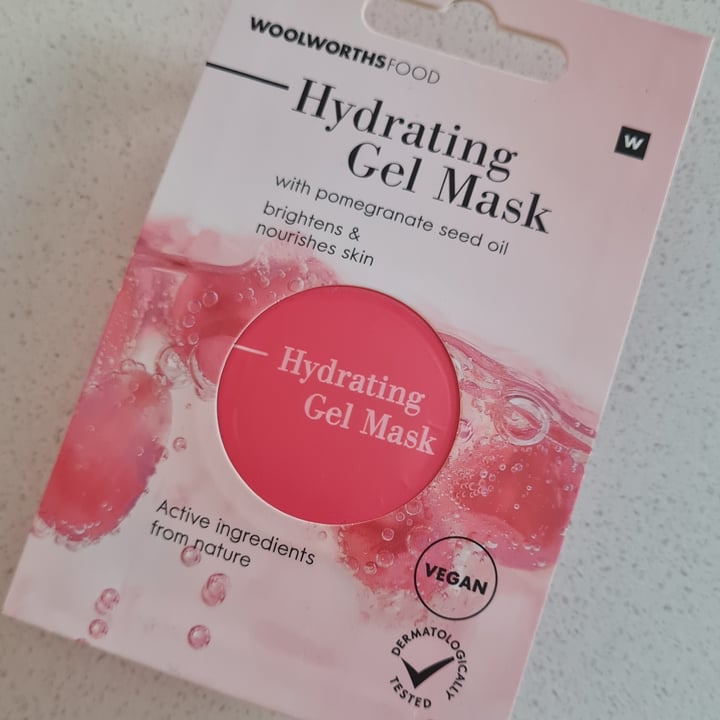 photo of Woolworths Food Hydrating gel mask shared by @shevy on  23 Oct 2021 - review