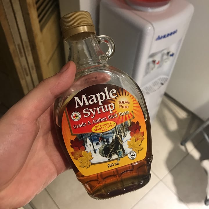 photo of Old Fashioned Maple Crest Maple Syrup 250ml shared by @jordanavegana on  24 Dec 2020 - review